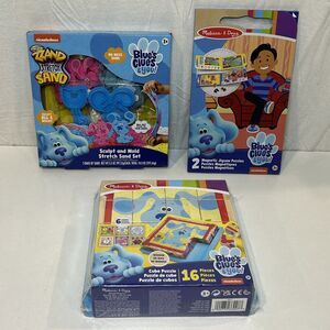 Melissa & Doug Nickelodeon Blue’s Clues Lot Cube puzzle, Magnetic Puzzle, Sand